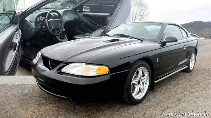 1996 Mustang Cobra with Only 5,000 Miles Priced Nearly Like a New EcoBoost | Carscoops